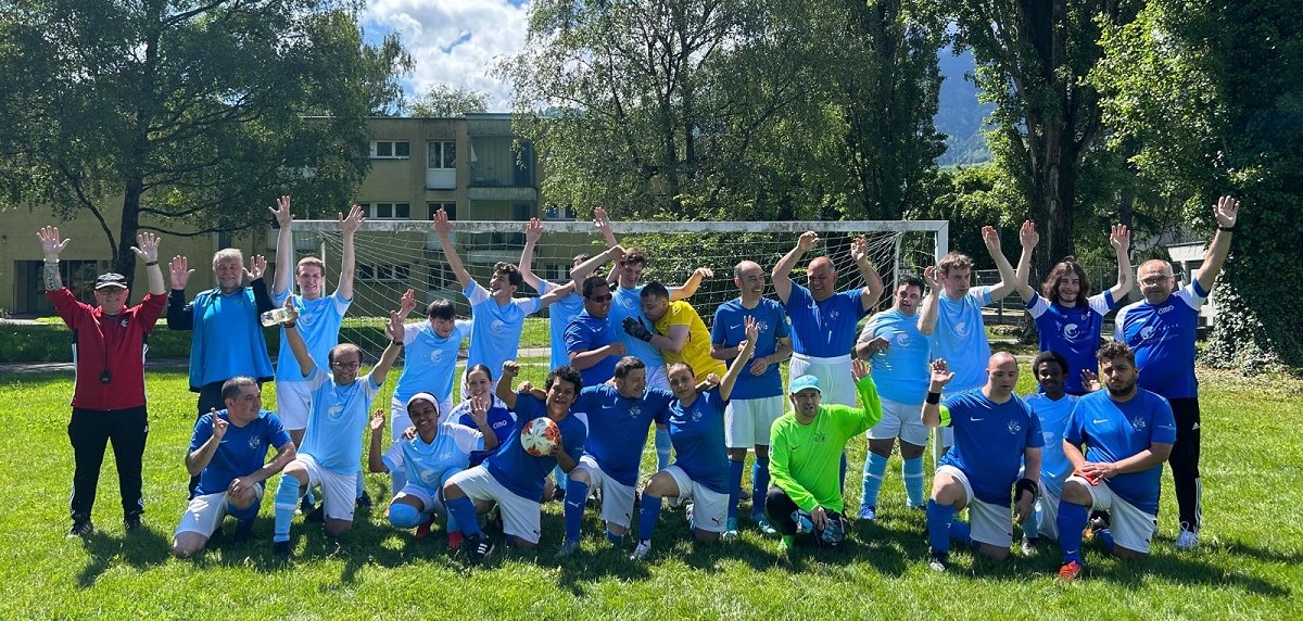 L’amour du football à la Castalie est bien plus fort que le handicap