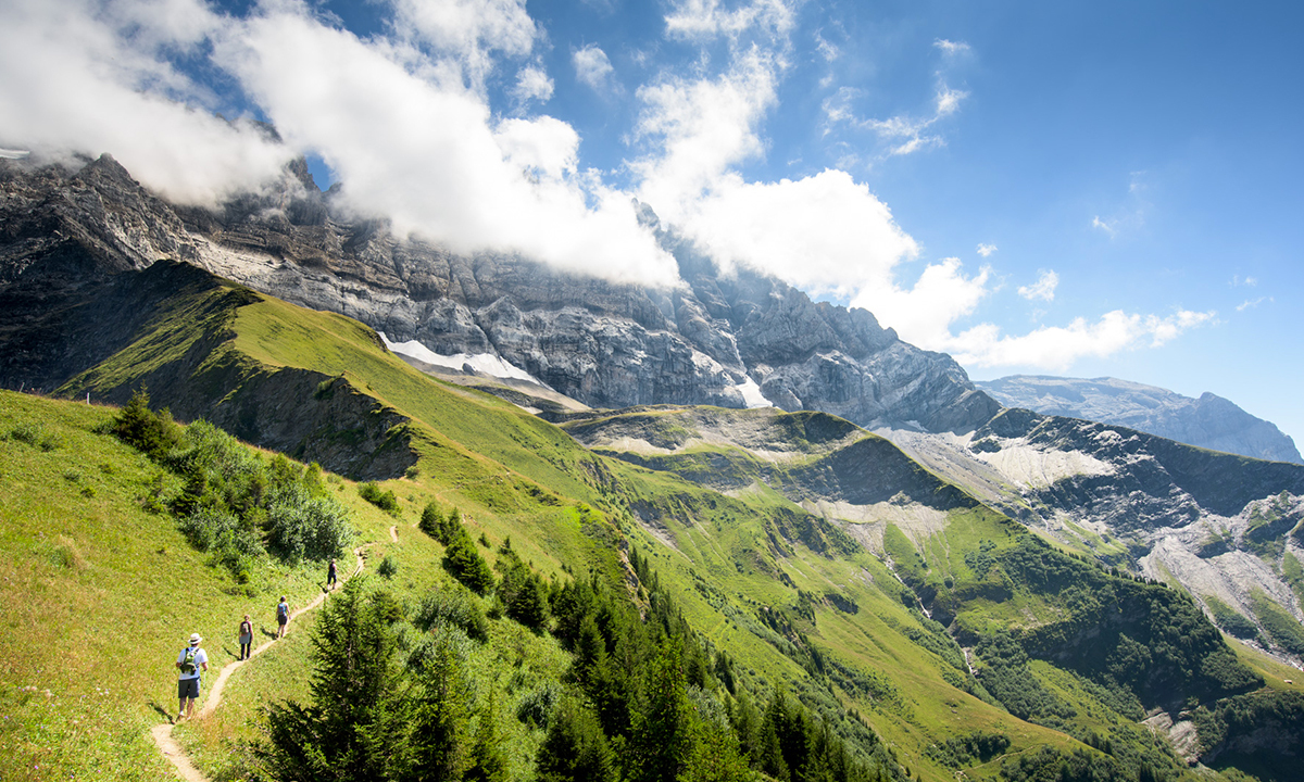Tour des Dents-du-Midi: le sentier estival officiellement praticable