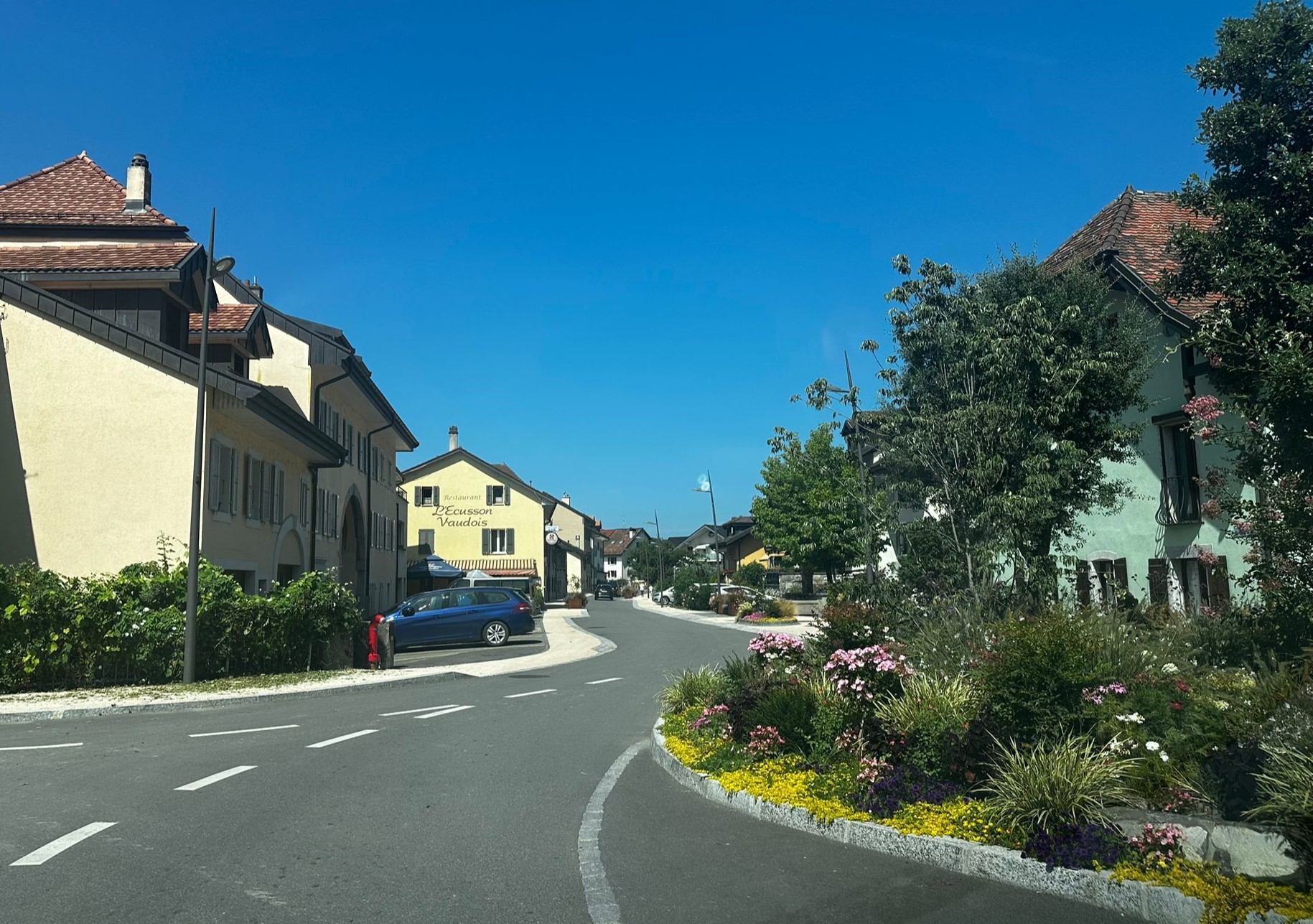 Rennaz fête l’embellissement de la traversée du village