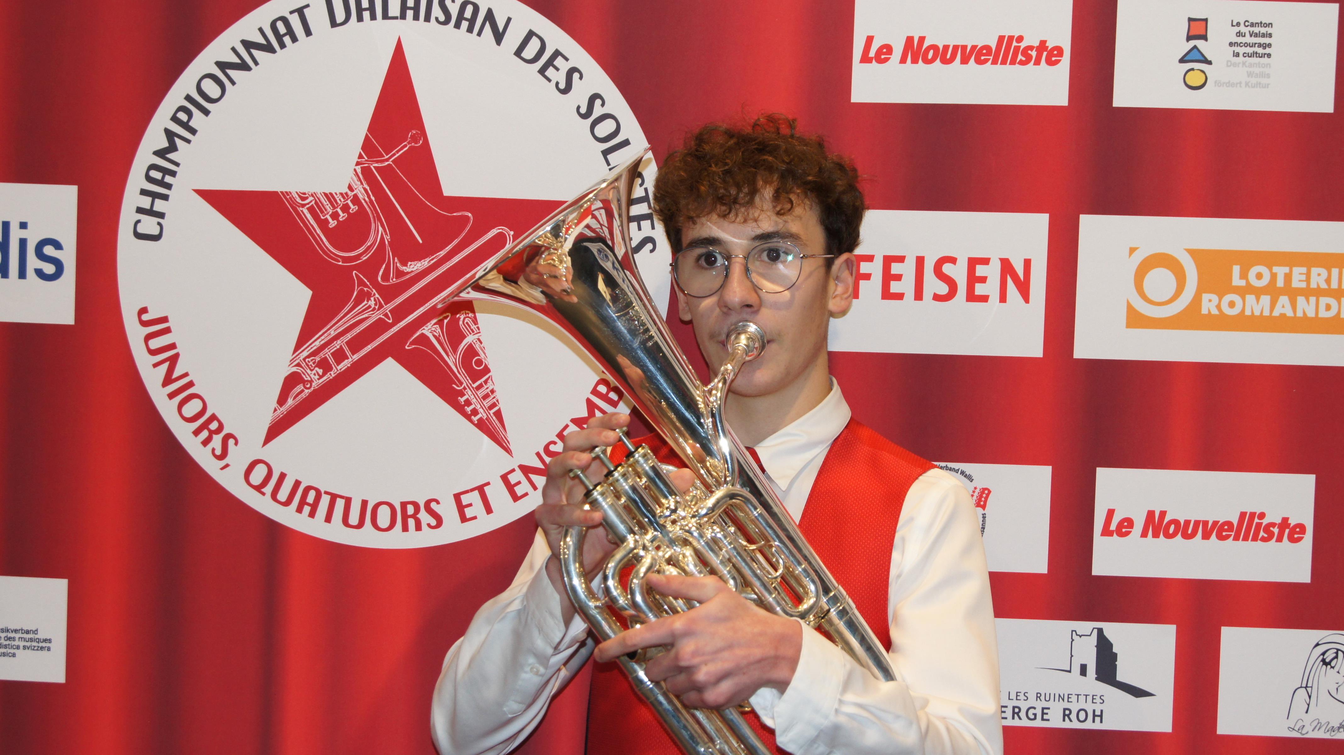 Championnat valaisan de solistes juniors: Antoine Zeiter rafle tout