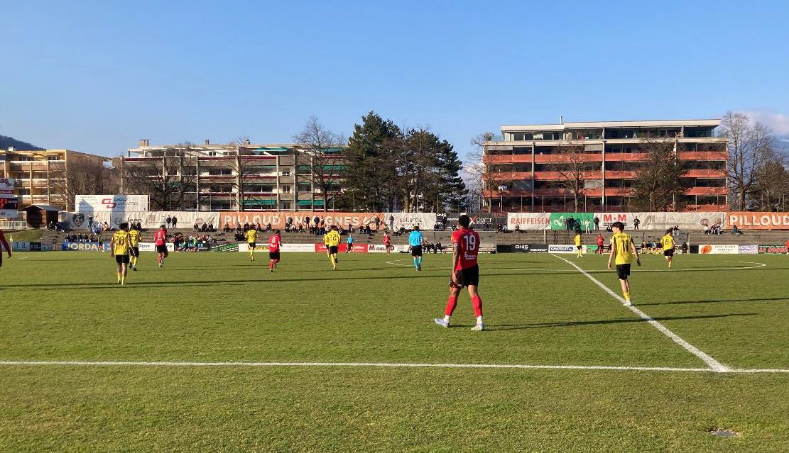 Football: un bon point de pris par le FC Monthey