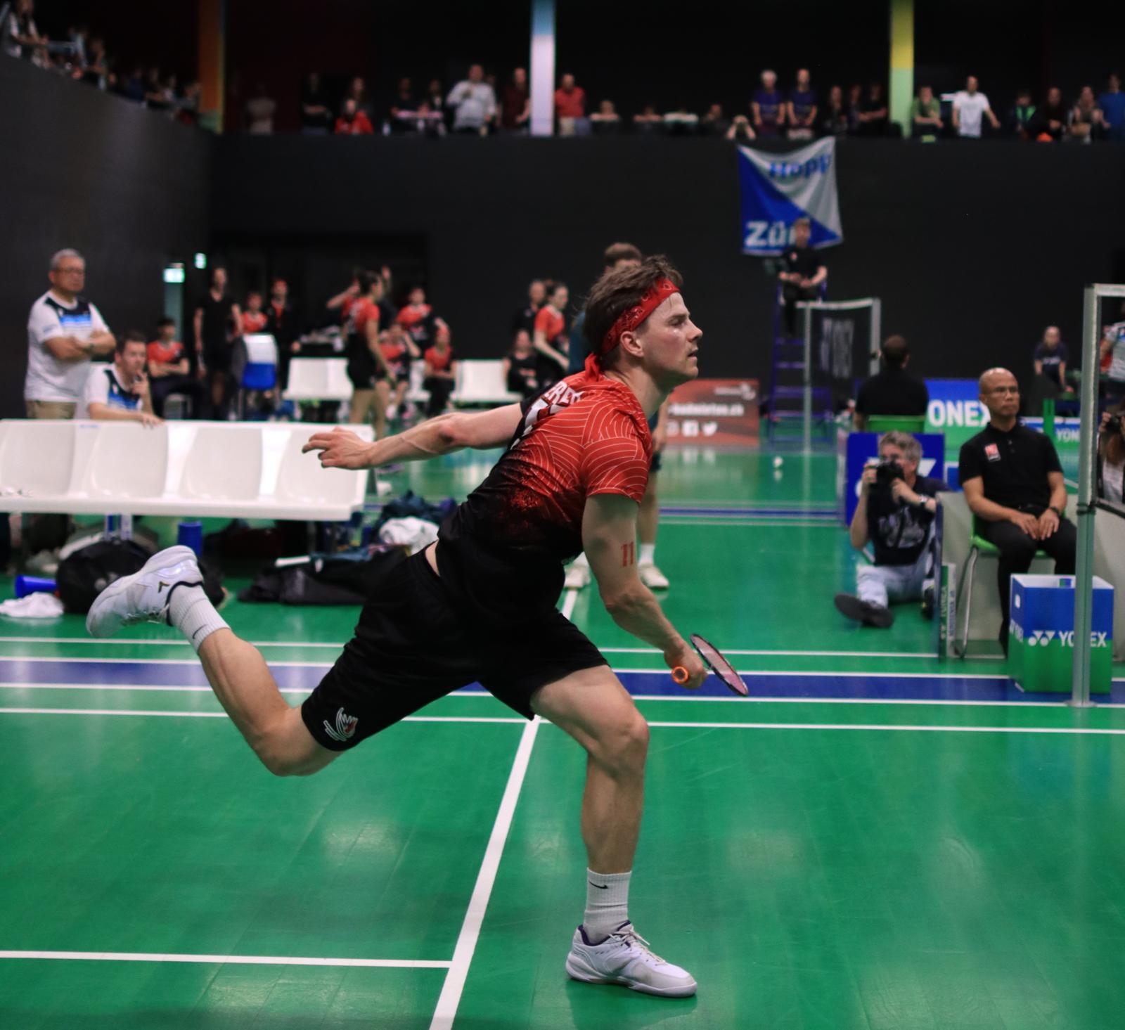 Badminton: "Je joue beaucoup plus librement" - Robin Gerber, champion suisse de LNA avec Lausanne