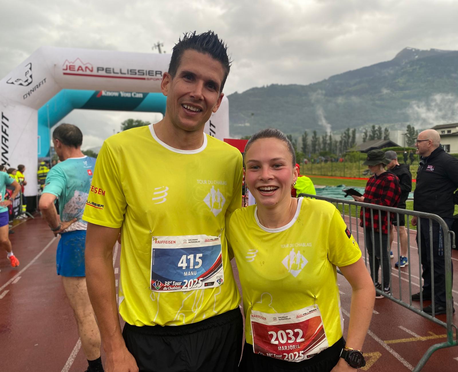 Tour du Chablais: Manu Sassi et Marjorie Berrut en maîtres