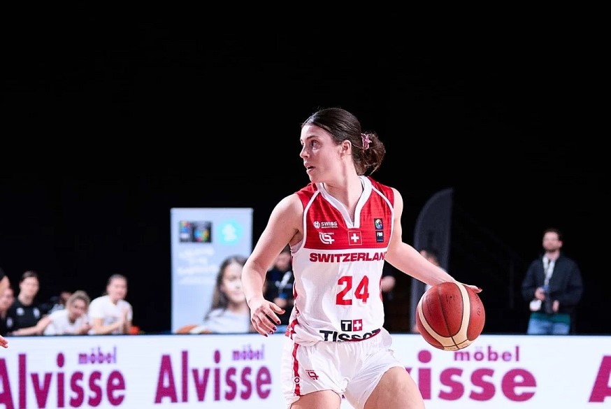 Basket: l'Euro féminin, un rêve à "vivre à fond" pour Evita Herminjard
