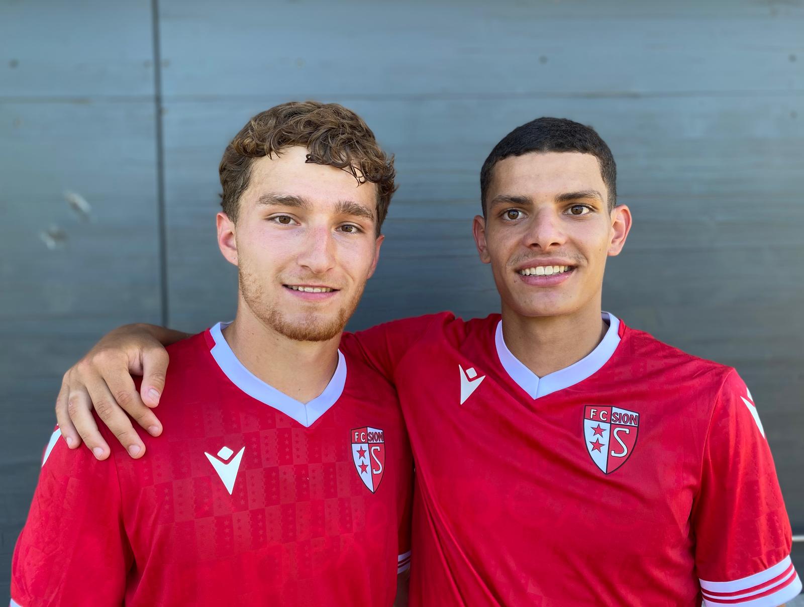 Football - FC Sion: Maxime Dubosson et Rayan Stoll ont faim de temps de jeu en Super League