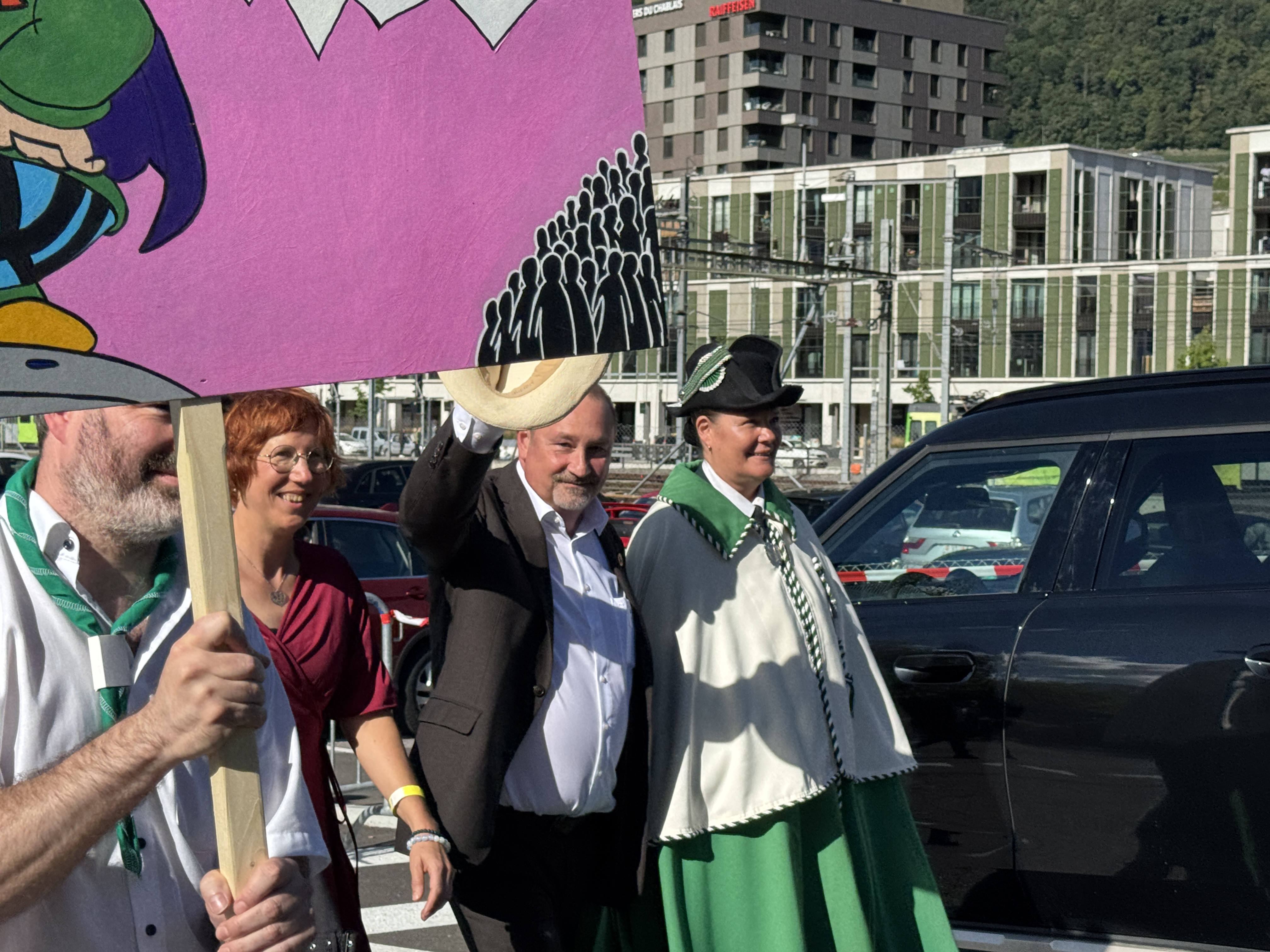 Aigle fête Stéphane Montangero, nouveau président du Grand Conseil vaudois
