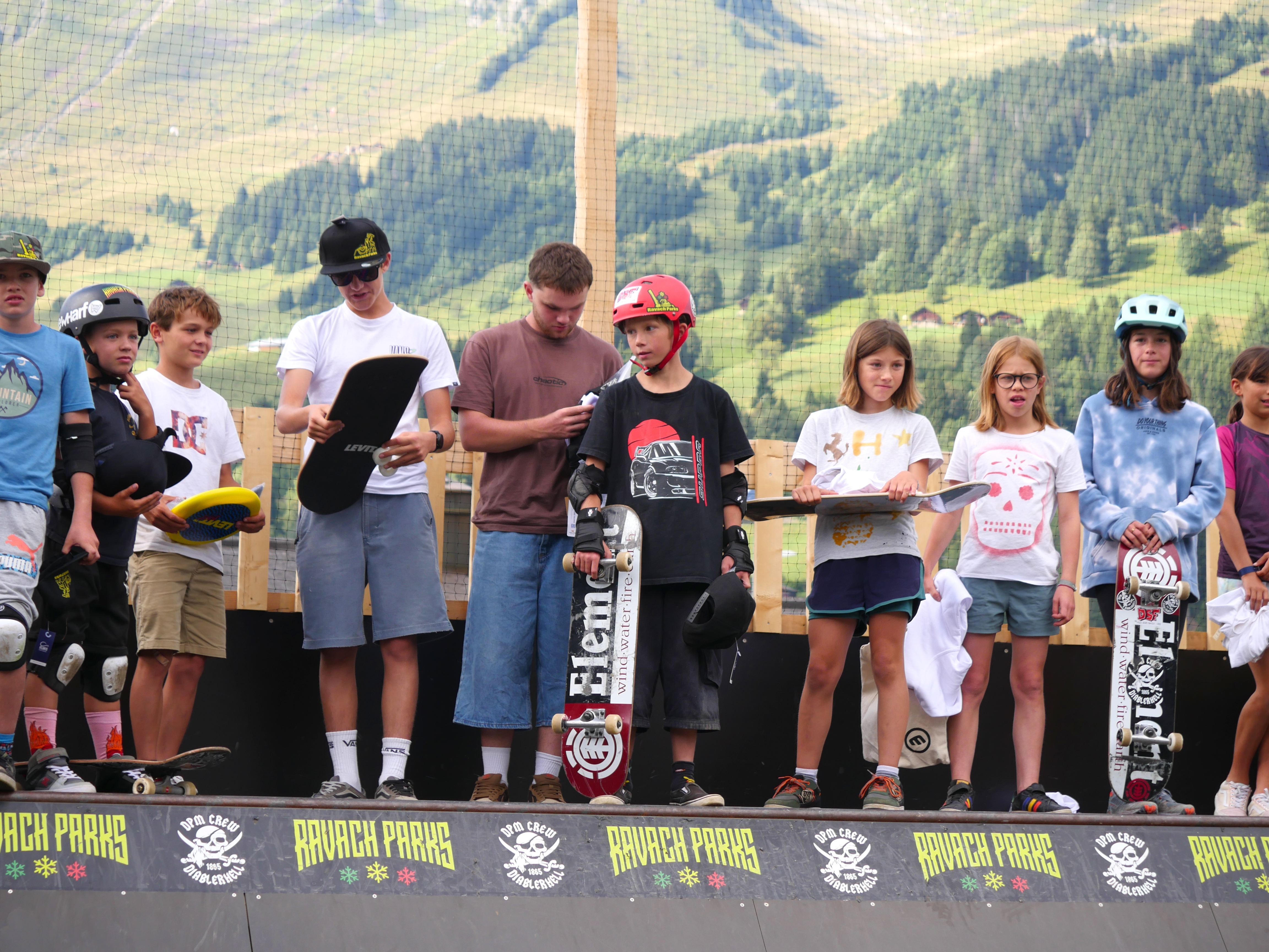 Une nouvelle rampe de skate fait vibrer les riders aux Diablerets