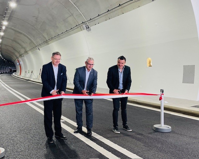 Le tunnel des Evouettes a été inauguré ce samedi