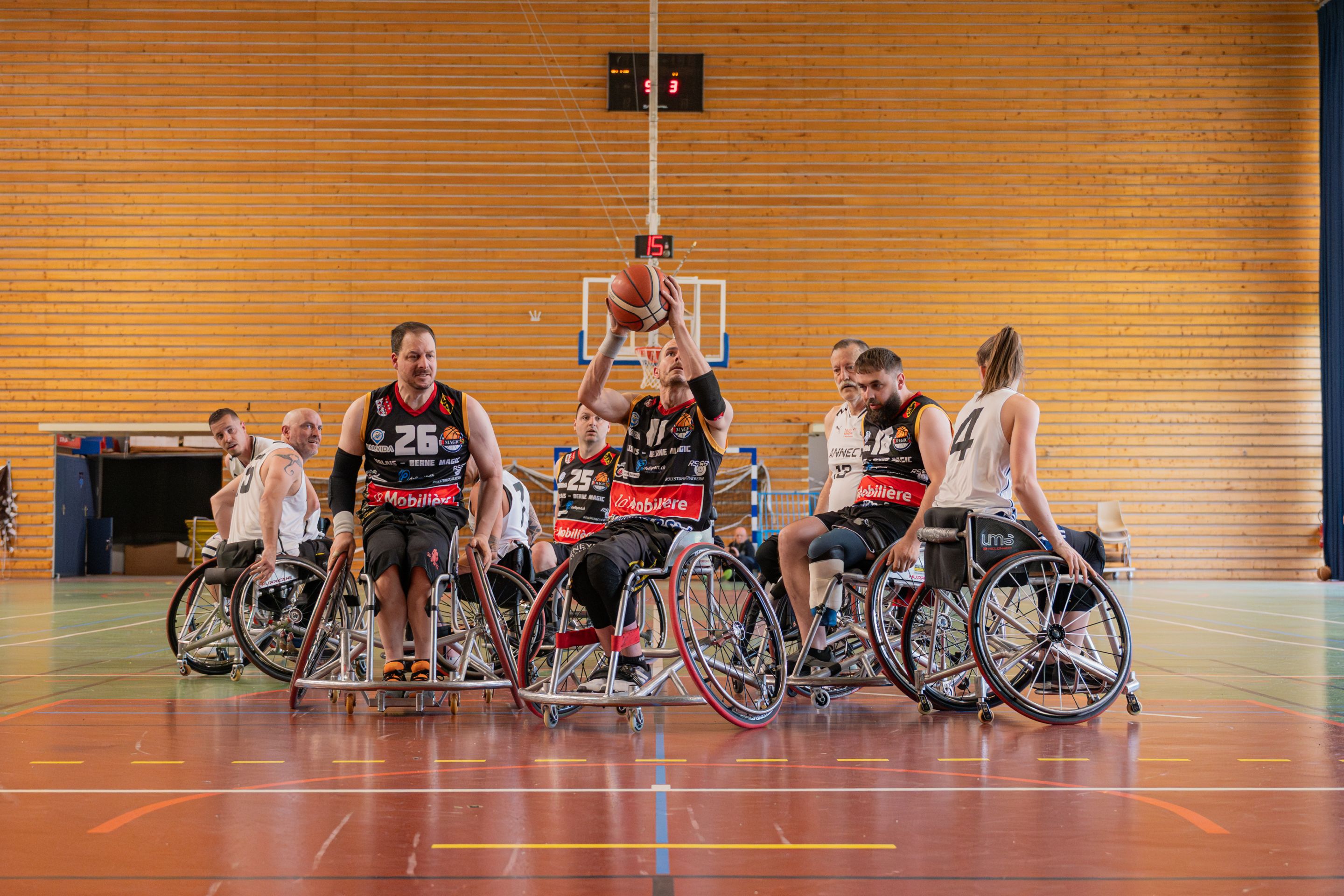 Handibasket: un pari organisationnel réussi en Valais