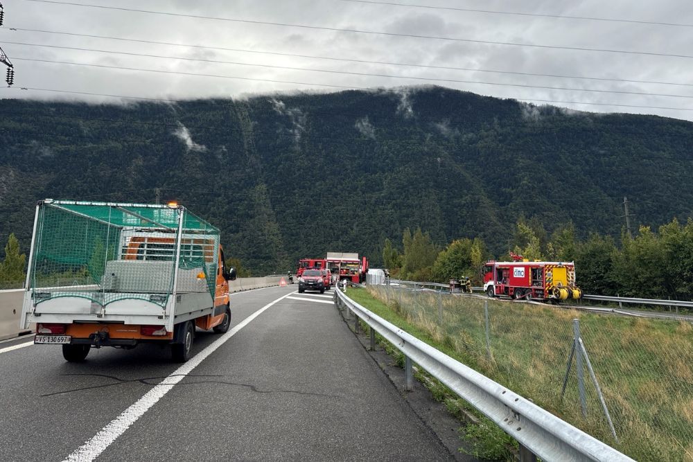 Martigny : Fuite d’hydrocarbure causé par l'accident d'un camion-citerne