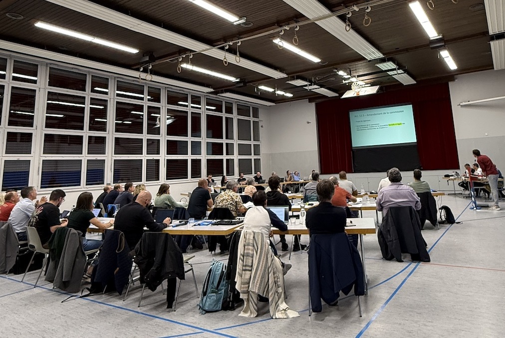 Une nouvelle commission, un règlement, ... le conseil général de Vionnaz poursuit sa croissance