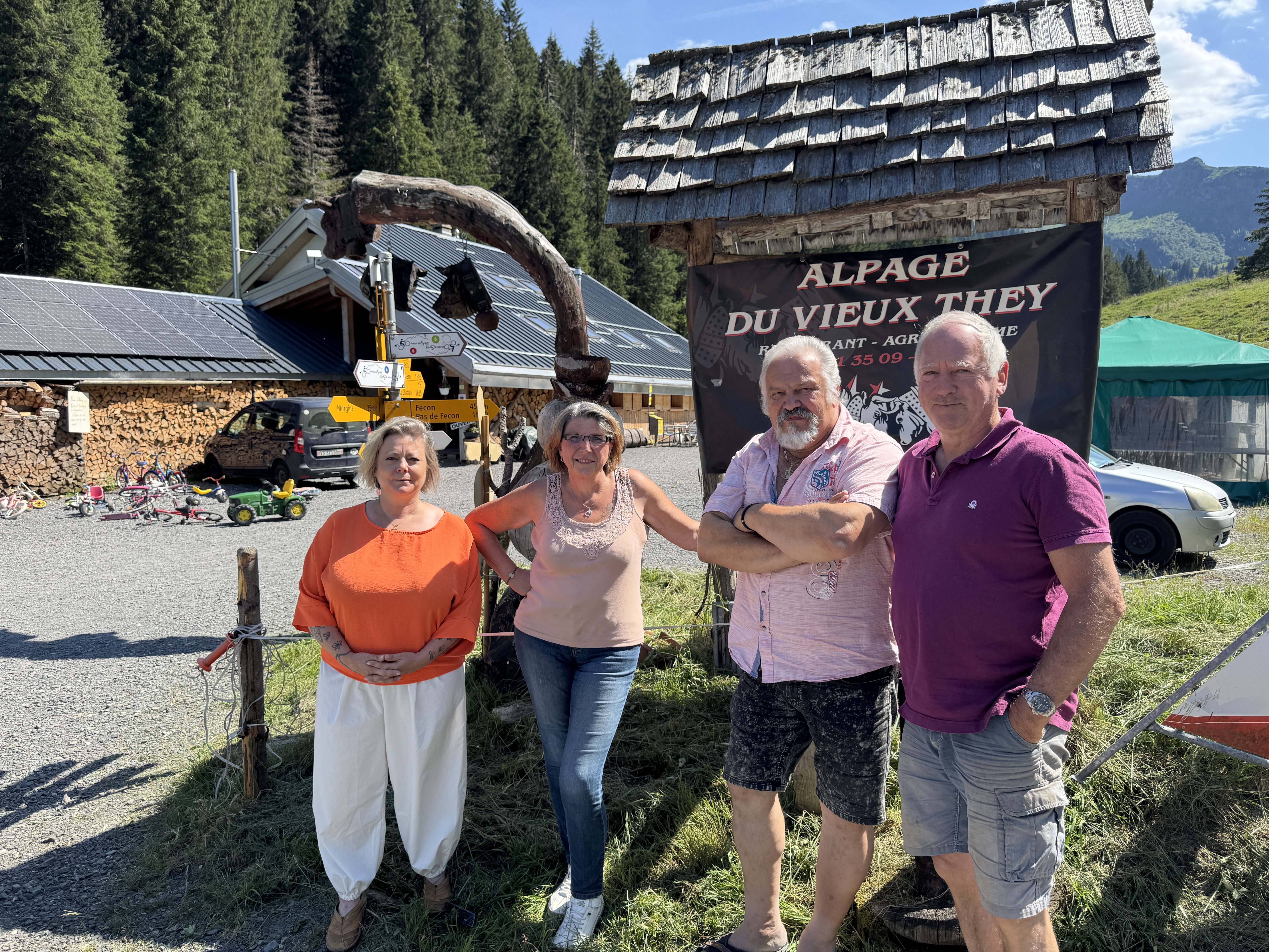 Morgins : 3'000 personnes s'opposent à la fermeture routière du Vallon de They 