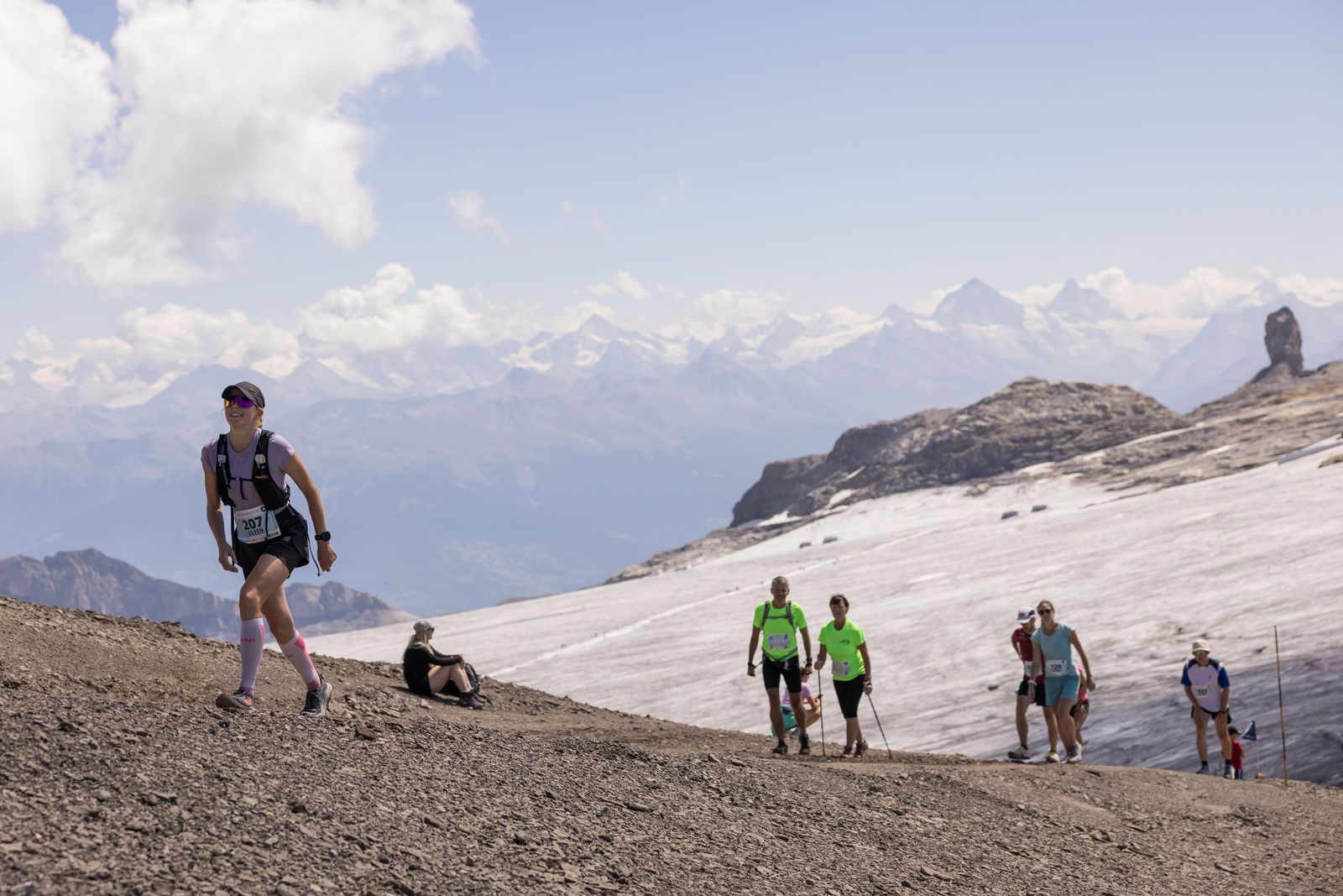 Record de participation pour la Glacier 3000 Run 