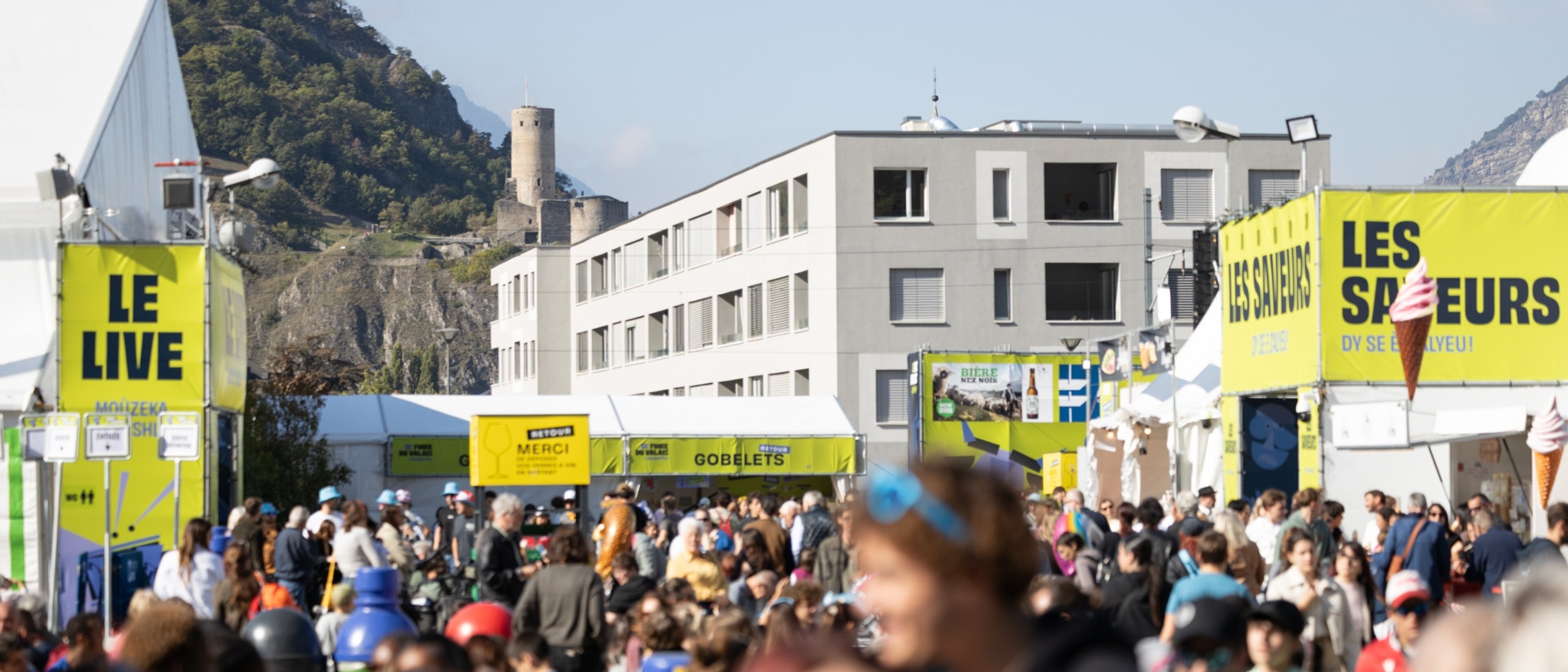 Foire du Valais : Évacuation en cours du CERM2