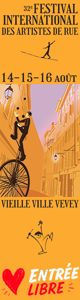 Le festival international des Artistes de rue à Vevey du 14 au 16 août