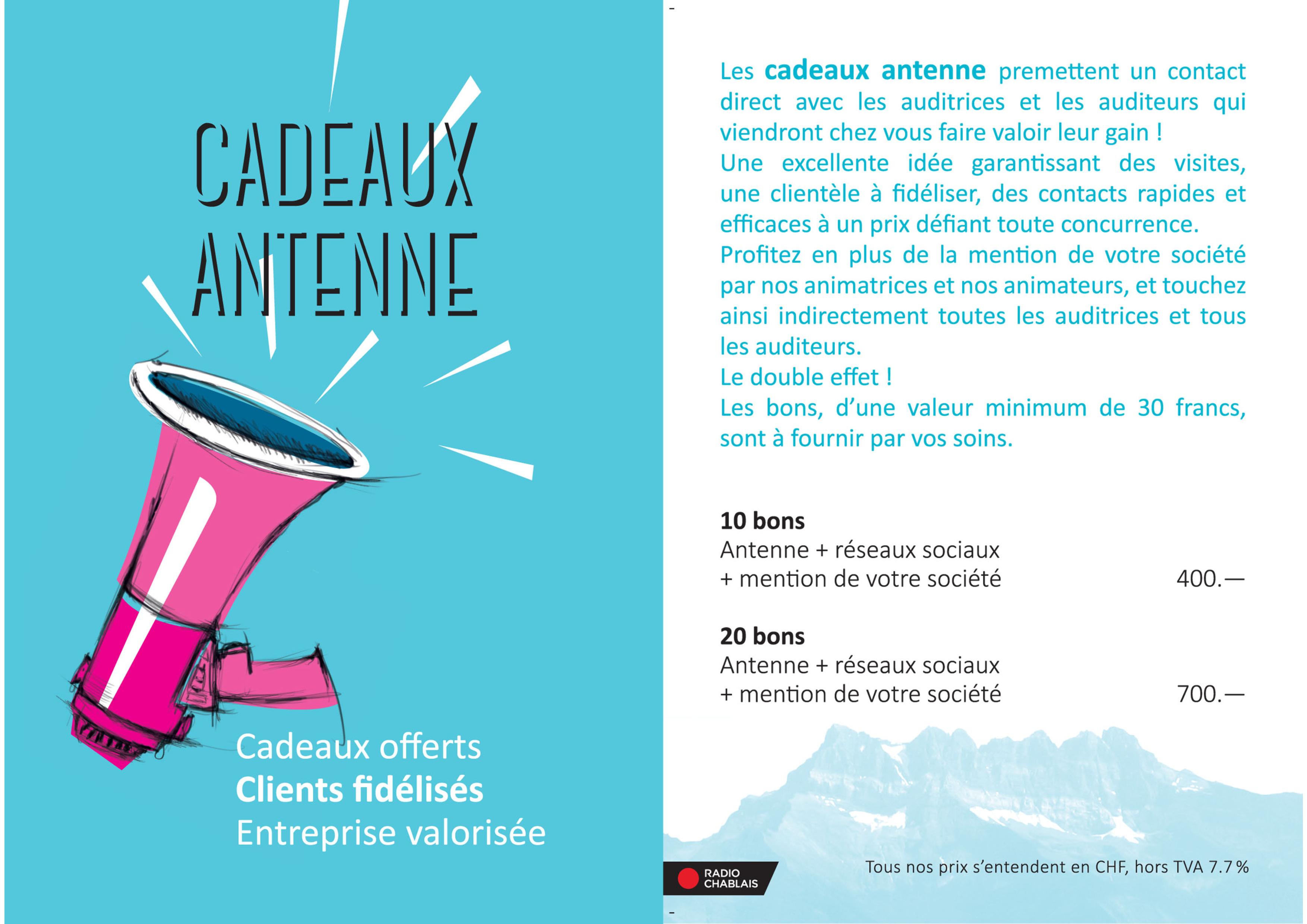 Cadeaux antenne